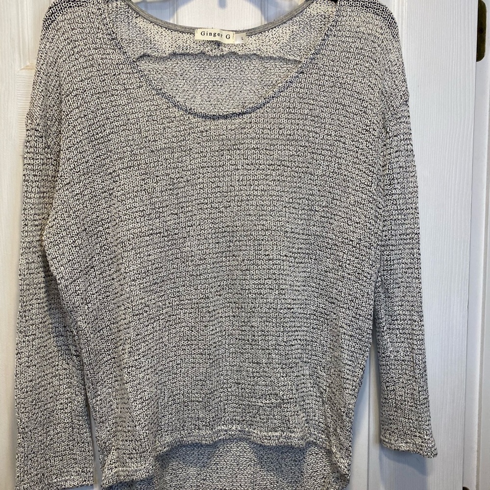 Black and White Sweater
